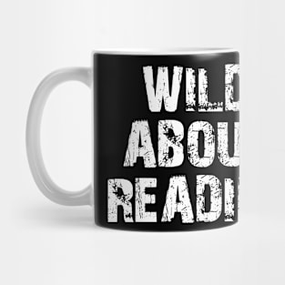 WILD ABOUT READING Librarian Book Across America bookish Mug